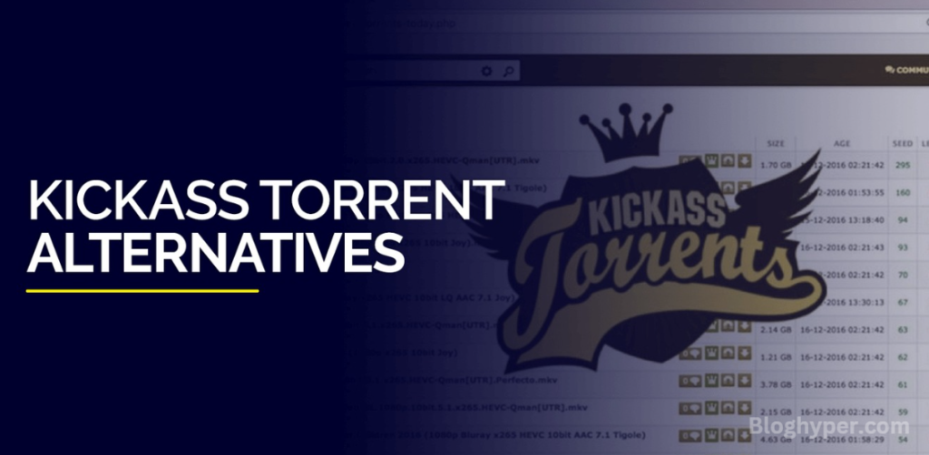 Best Alternatives Of Kickasstorrent