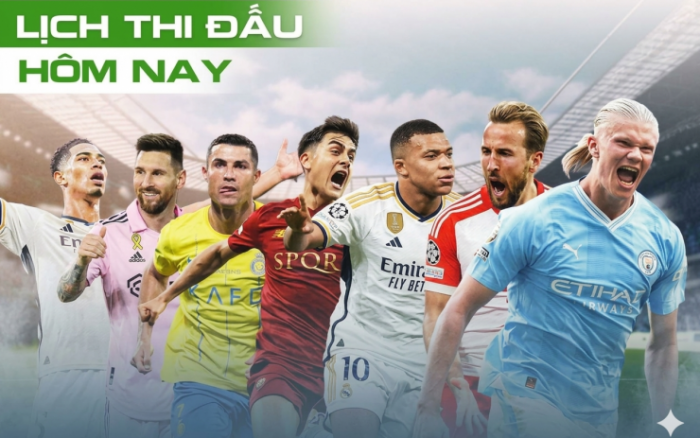 Lịch bóng đá hôm nay – Updated Timings of All Matches