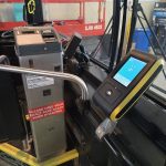 A contactless payment at a till